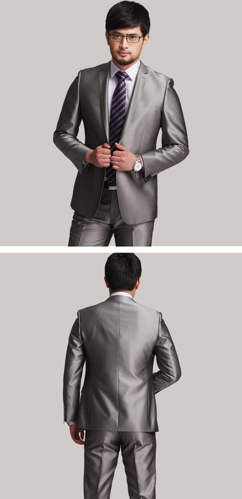 Costume homme pour automne - Ref 1577612 Image 12