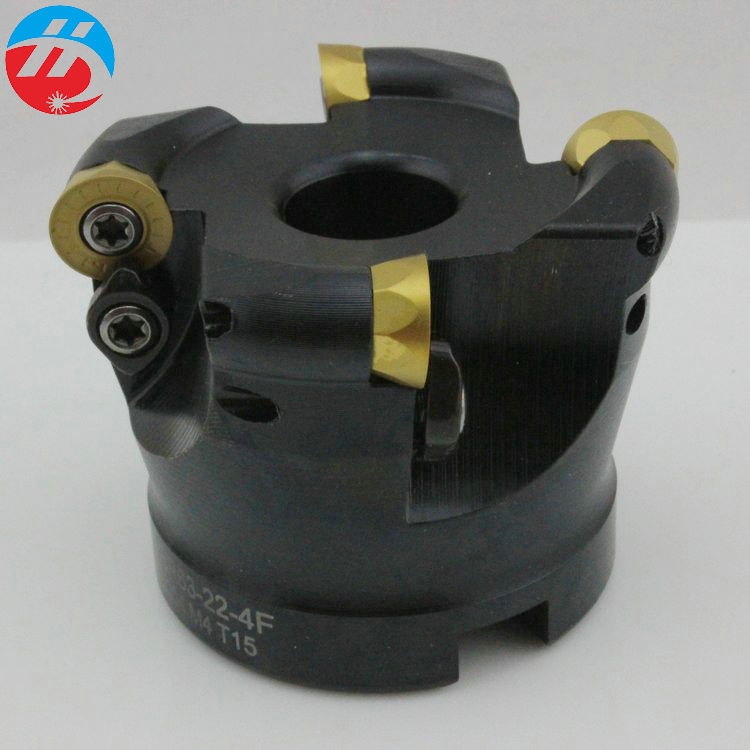 CNC milling cutter disc EMRW 6R63-22-4T 50R6 with Walter Special Bucket blade