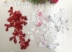 Lớn màu đỏ hồng trắng thêu sequins phụ kiện hoa ba chiều sườn xám đính trang phục sân khấu vật liệu trang trí - Công cụ & vật liệu may DIY