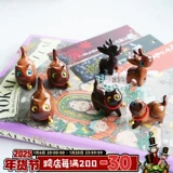 Творческое украшение домашнего украшения животных рук -забитый милый сандаловый котенок котенок гостиная спальня Небольшое украшение p06