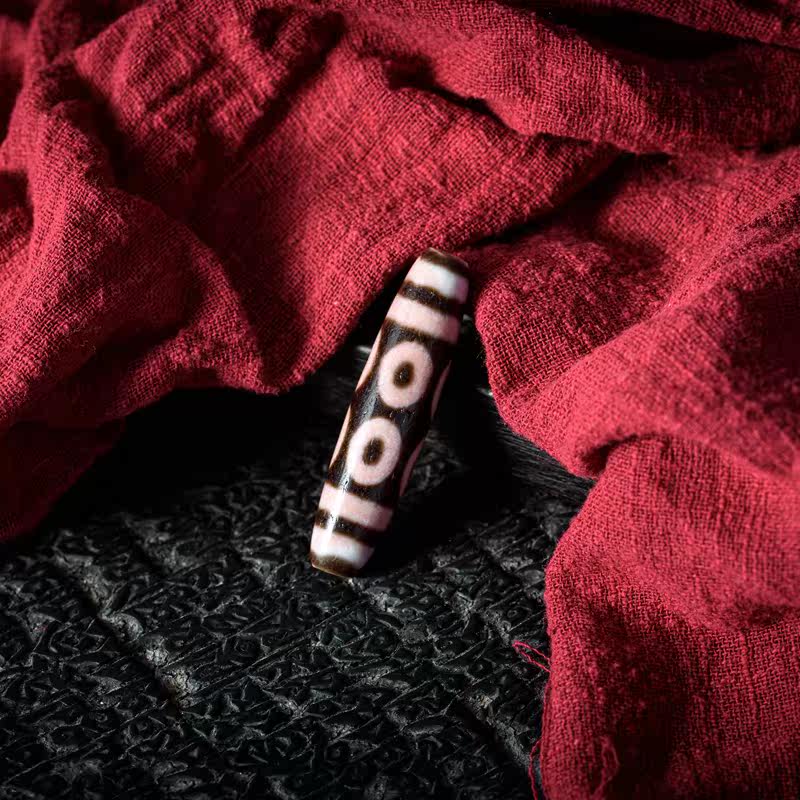 Natural old material to pure Zhusha Eye Fool Eye Skyline necklace pendant male and female couple of collarbal chain accessories