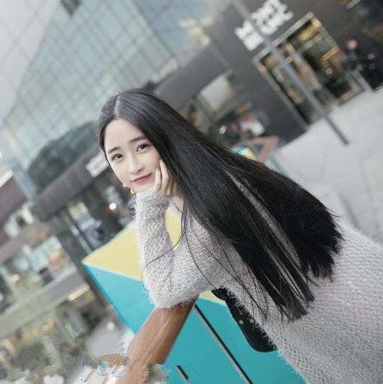 Dora Middle-Parted Long Straight Human Hair Wig, Middle-Parted Waist-Length Wig, Straight Hair Ends, Waist-Length Wig, Hand-Woven