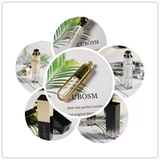 Блеск для губ, восстанавливающая квадратная серебряная тара, градиент