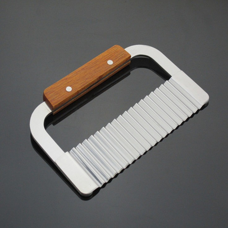 Stainless steel wave knife cutting knife hand soap diy tool cut soap sample