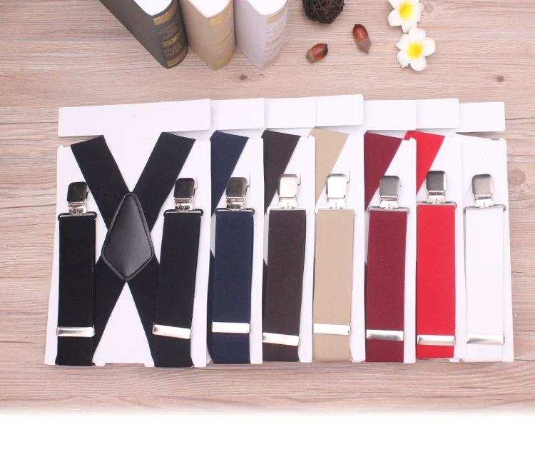 Elastic suspenders for elderly, trousers, straps, lifting effect