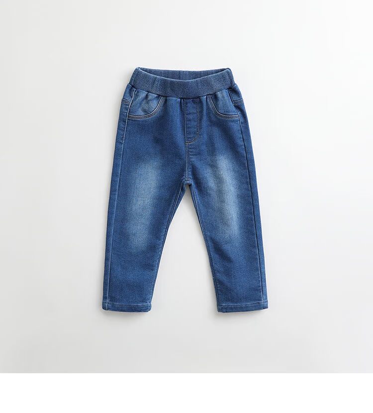 Marcjanie Mark Jenny váy mùa thu mới cho bé gái co giãn quần jeans bé 83595 váy trẻ em đẹp