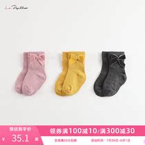 (Mark Jenny French series) Girls  Autumn Bow Socks baby socks 92502