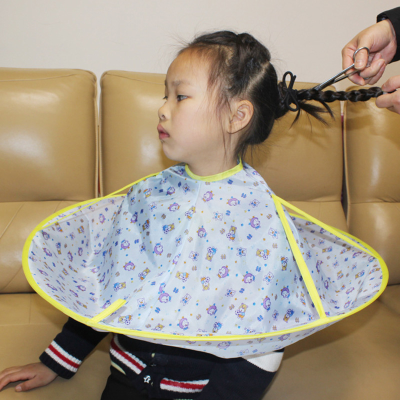 Children's haircut hair salon hair salon special baby baby antistatic not stained with apron waterproof cut hair theorist cloak