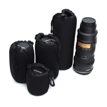 Lens barrel for Canon SLR camera lens bag Thickened anti-collision protection lens cover Lens bag