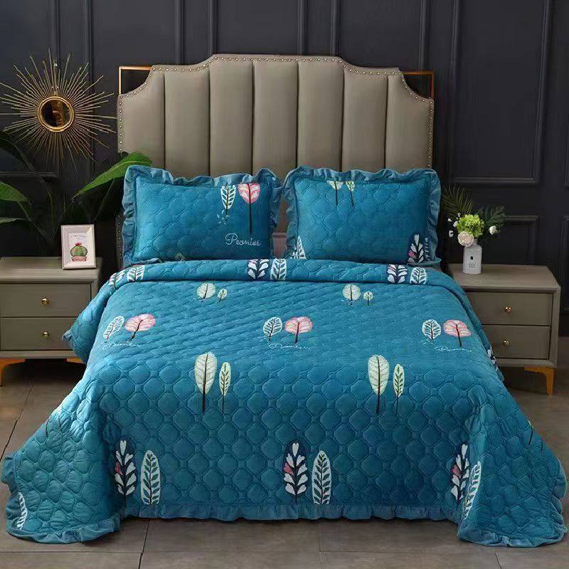 Зимнее одеяло, флисовая коралловая фланелевая простыня, увеличенная толщина