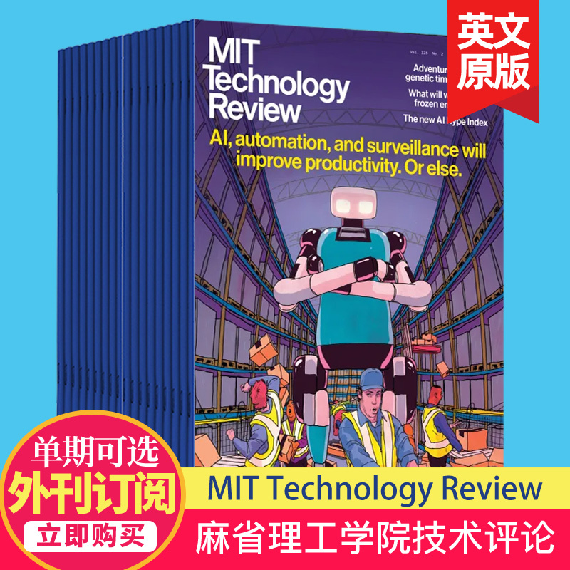 [Single Issue] Mit Technology Review 2026 Subscription for 6 Issues Mit Technology Review Magazine