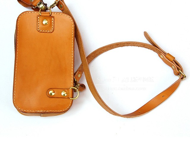 Handmade Leather Waist Bag Pattern, Men's Chest Bag Pattern, Professional Leather Bag Pattern