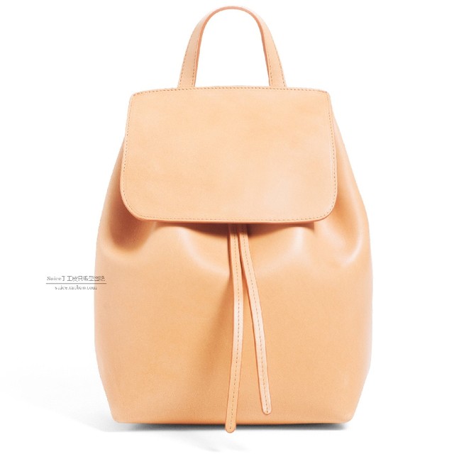 Backpack Leather Goods Handmade Pattern Drawings Backpack Bucket Backpack DIY Leather Pattern 43