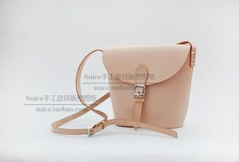 Women's Bag Pattern Templates, Handmade Leather Patterns, Leather Drawings, Bucket Bag Patterns, Hand-Stitched Leather 36