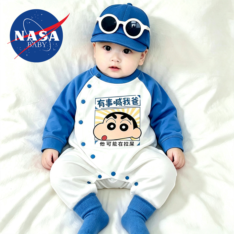 Newborn Romper Baby Spring and Autumn Long-Sleeved Jumpsuit Unisex Baby Crawling Clothes Pure Cotton One-Piece Outfit Call Me Daddy When You Need Help Newborn Romper Baby Spring and Autumn Long-Sleeved Jumpsuit Unisex Baby Crawling Clothes Pure Cotton One-Piece Outfit Call Me Daddy When You Need Help