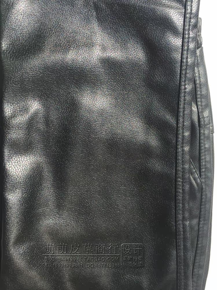 Pantalon cuir homme droit pour hiver - Ref 1478442 Image 18