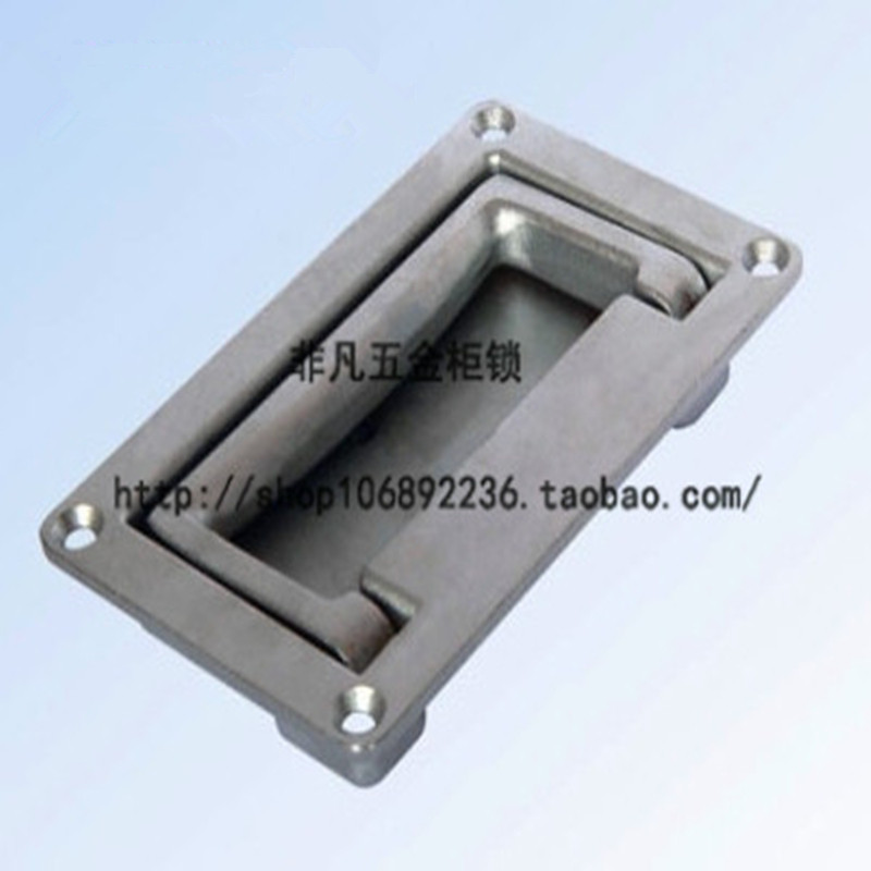 Factory direct sales extraordinary hardware cabinet lock C188 industrial power distribution electronic control equipment cabinet square-shaped dark pull handle