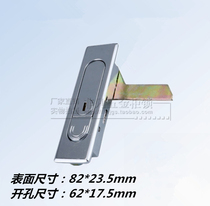 Supply industrial machinery plane lock A62 electrical control equipment distribution box cabinet zinc alloy control cabinet lock