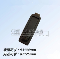  Supply distribution box cabinet black door lock A60 Industrial machinery and equipment bounce lock Power control cabinet plane lock