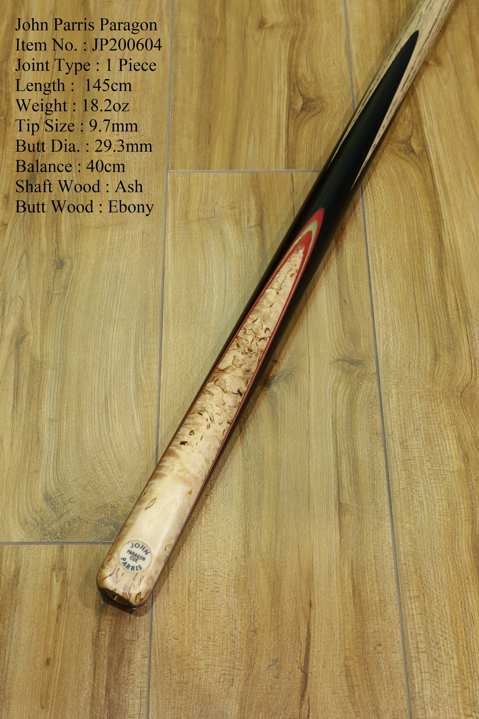 <Royal Billiards Zhongshan Store> British John Parris Billiard Cue Paragon Single Insert Birch