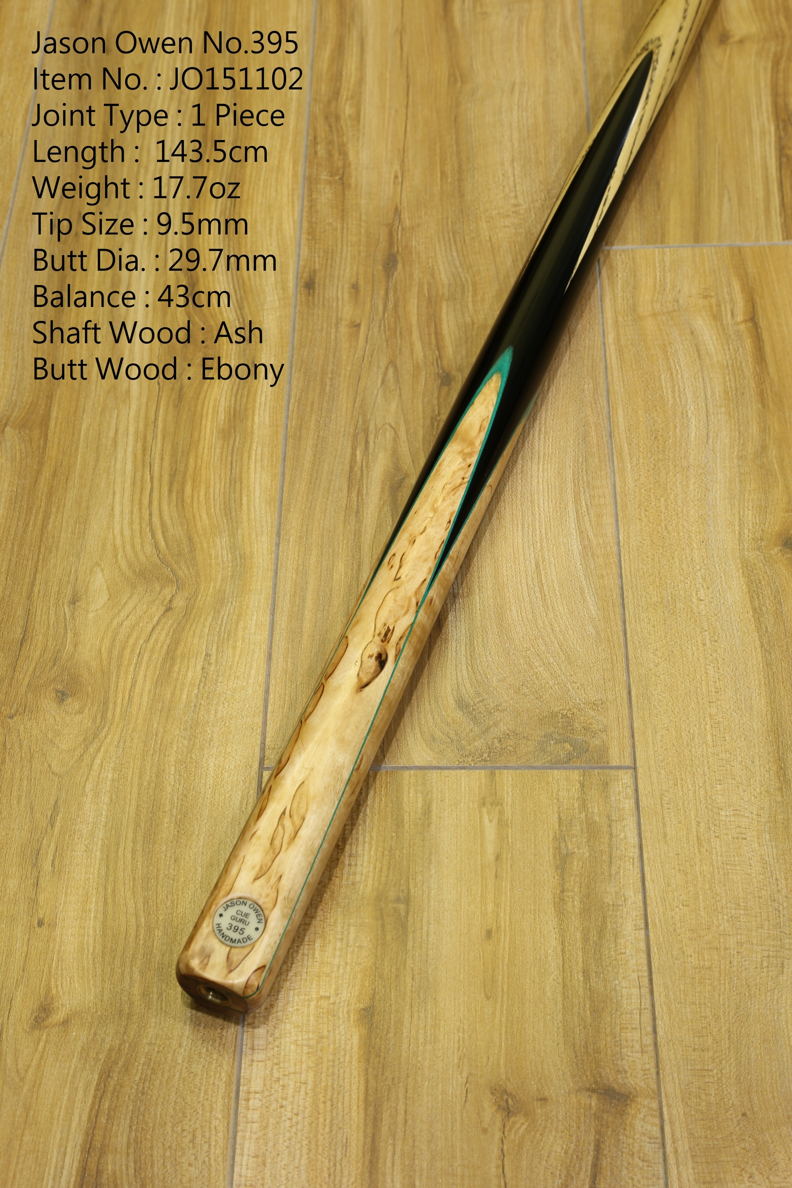 Royal Birds Shanghai, Jason Owen, Britain's Jason Owen Pool Club 395