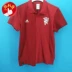 Áo cổ lọ Adidas / Adidas nam cổ áo Manchester United Bóng đá POLO Áo sơ mi ngắn tay AZ3670 - Áo polo thể thao Áo polo thể thao