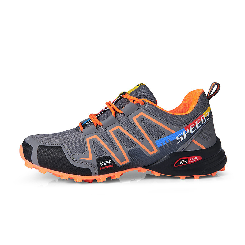 Cross-Border Foreign Trade Outdoor Men's Shoes, Trail Running Shoes, Solomon Travel Hiking Shoes, Breathable Large Size Women's Shoes