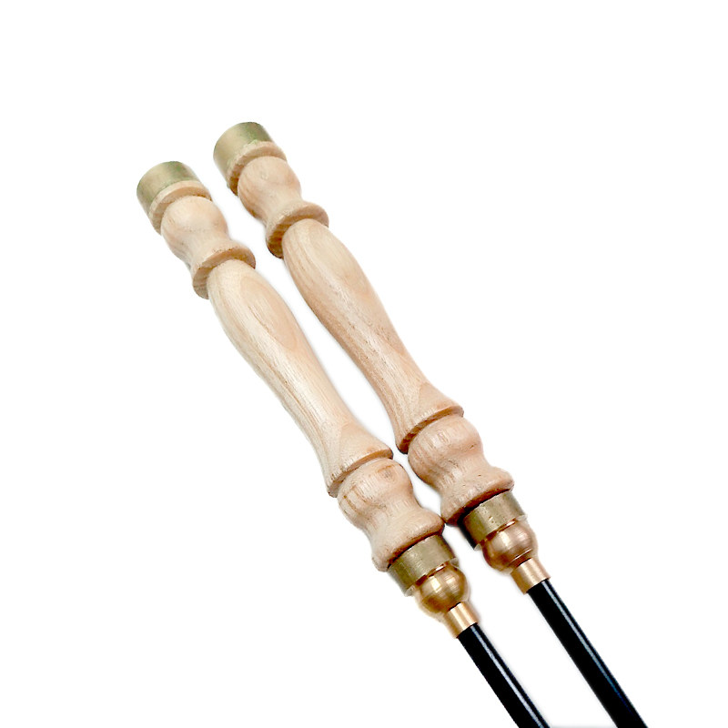 Ruichi red oak handle carbon empty bamboo pole double copper bowl (3 cm) jitter pole spare line 10 meters