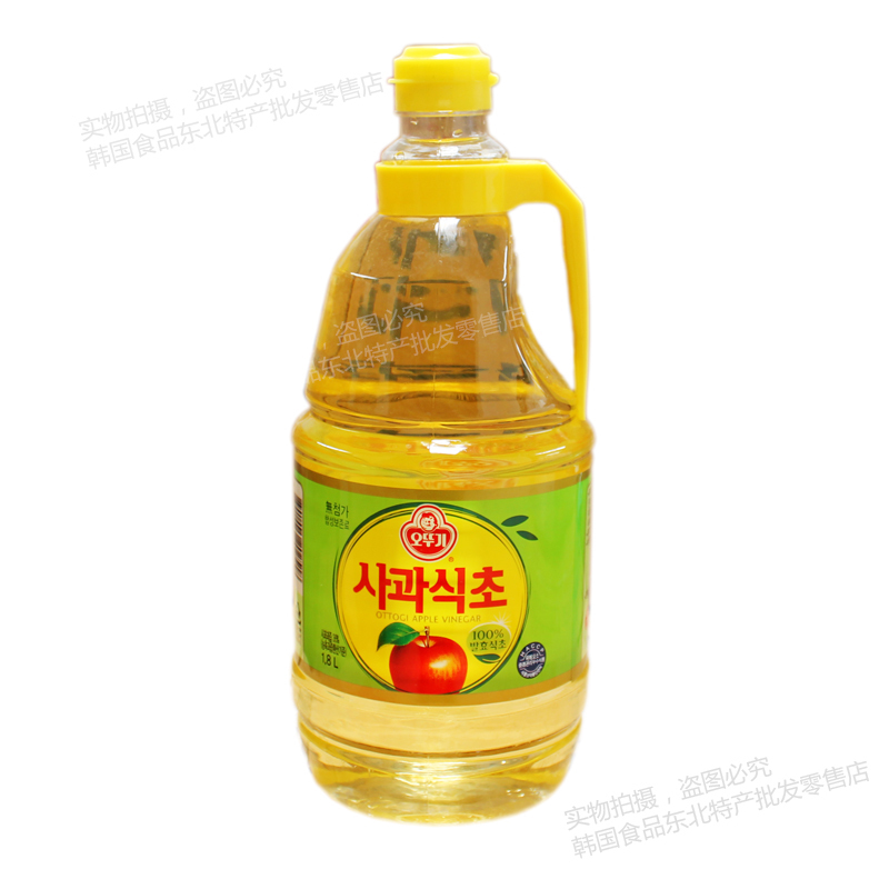 6 provinces Korea imported vinegar apple vinegar 1 8L sushi vinegar Korean cuisine vinegar seasoning 518