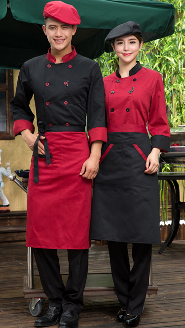 Tenue de cuisinier en polyester - Ref 1910907 Image 8