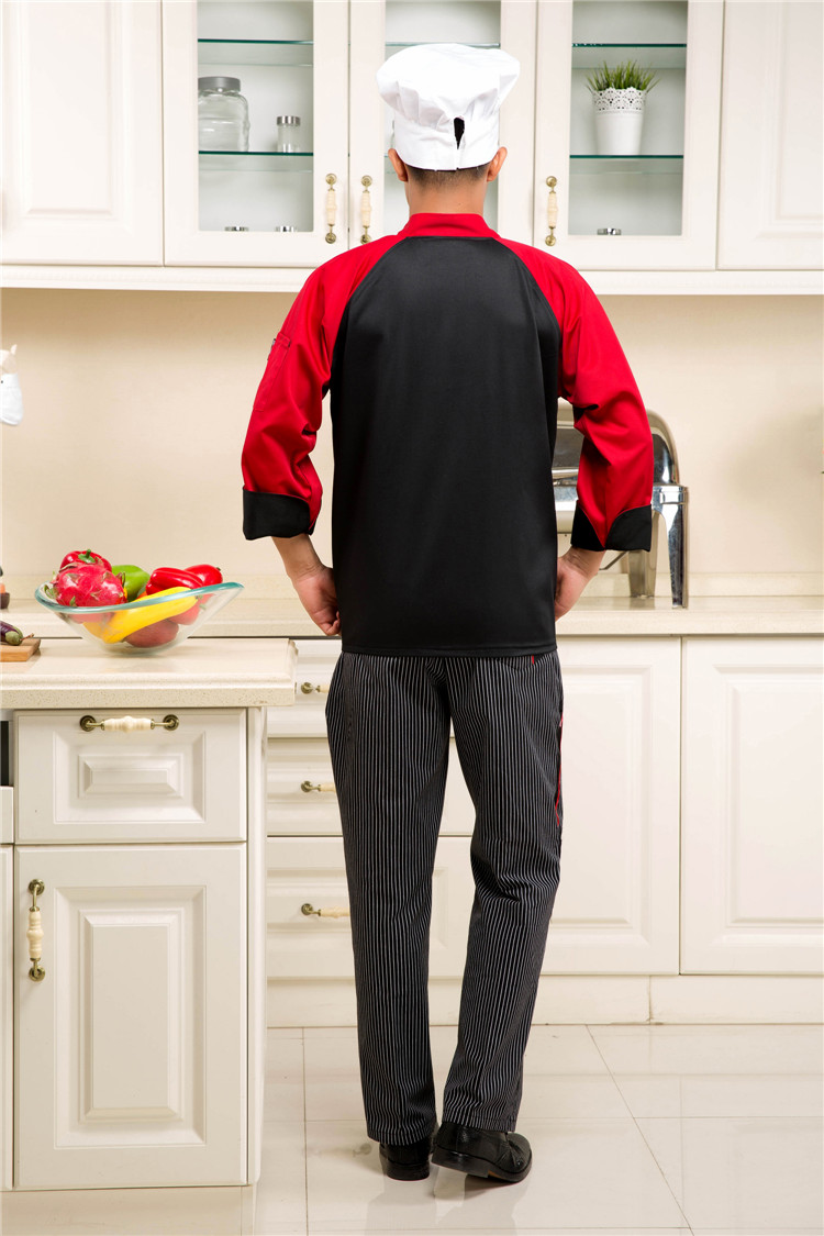 Uniforme de cuisinier en polyester - Ref 1910880 Image 19