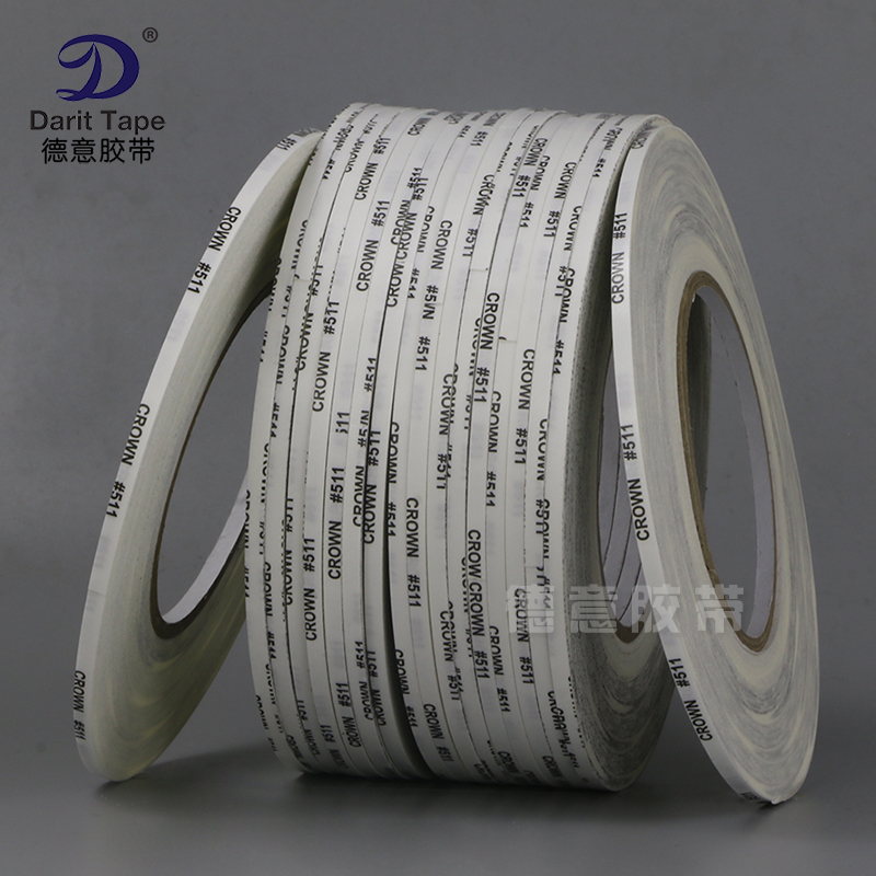 Crown #511 double sided tape Strong ultra-thin cotton paper high temperature double-sided rubber 5mm width*50 m long