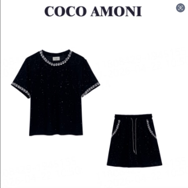 4.22 Huanhuan【Limited Purchase】 Zc277 Fashionable Top Set H608 4.22 Huanhuan【Limited Purchase】 Zc277 Fashionable Top Set H608