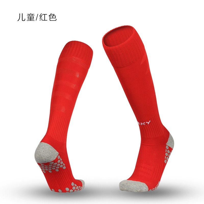 Orky Wo Wei mới vớ bóng đá vớ nam và nữ mô hình chống trượt khăn dưới đầu gối bóng rổ trẻ em vớ thể thao - Bóng đá 	găng tay thủ môn cao cấp	