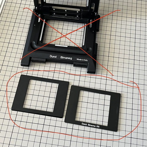 Durster Durst M805 Увеличивающая машина негативы, выбирая оригинальную крышку 6*6