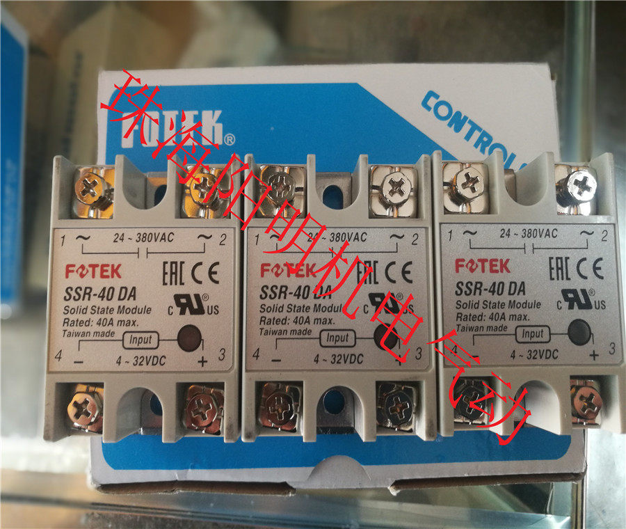 Taiwan Yangming FOTEK Solid State Relay SSR-25DA SSR-40DA