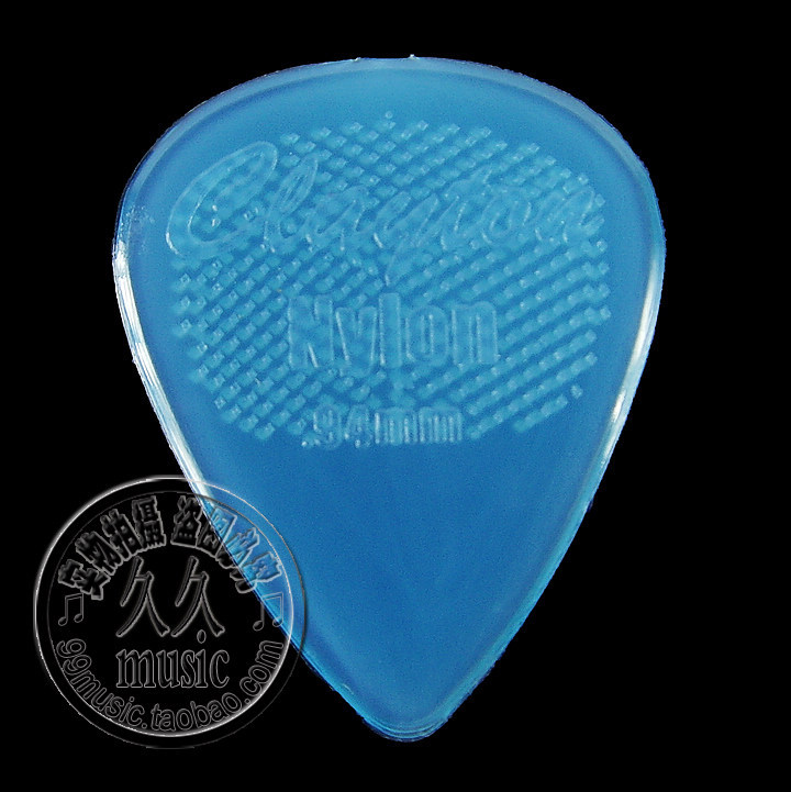 Buy 15 Free Shipping Four Crowns Clayton Ice Crystal Transparent Nylon Non-slip Wooden Guitar Picks