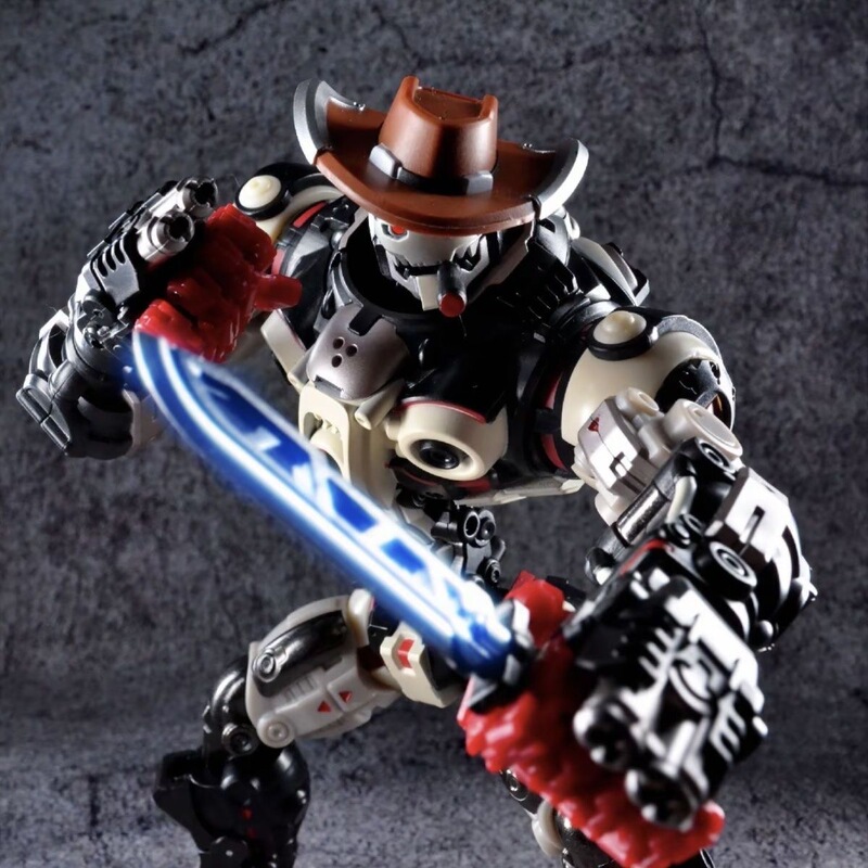 New Finished Product Mecha Cy-02 Cliff 1/12 Alloy Mecha Bounty Hunter Model Children's Toy Figure