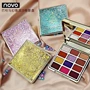 NOVO5255 Mirror Silent 12 Color Eyeshadow Palette INS Makeup Shakes Voice Network Red Nhiều màu Pearlescent Matte Velvet - Bóng mắt phấn mắt novo