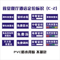 Restaurant Canteen positioning sign Sample refrigerator Breakfast Chinese dinner Night meal sample knife placement