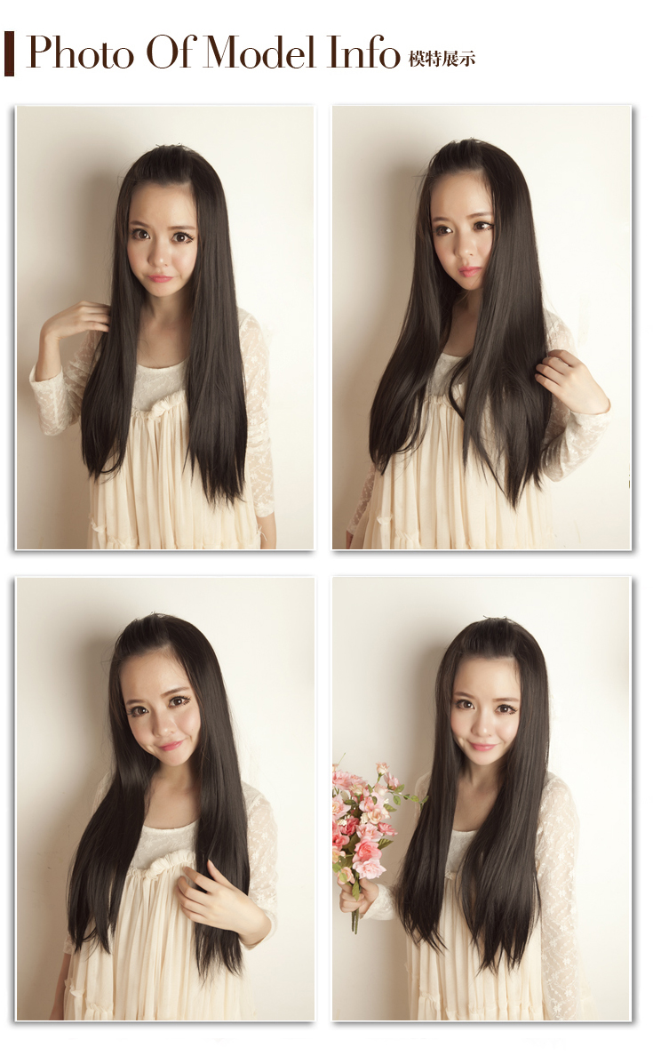 Perruque FSHOW    Long cheveux raides - Ref 2609352 Image 8