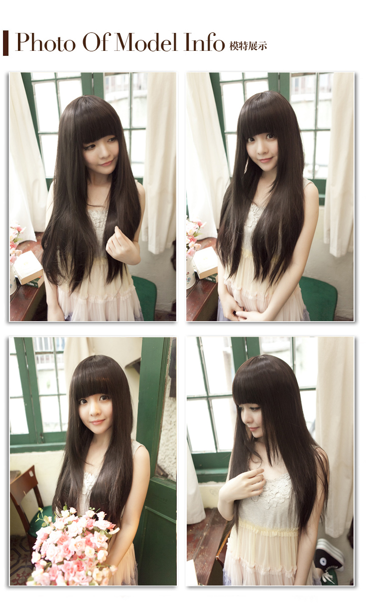 Perruque FSHOW    Long cheveux raides - Ref 2613791 Image 9