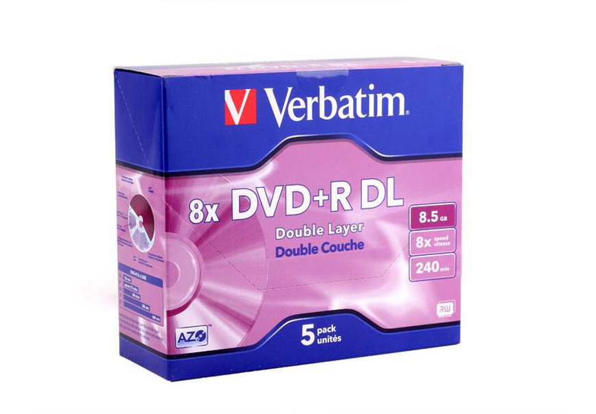 Weibo 8XDVD R DL(D9) Single - sided double - layer burned disc DVD8 5G stand-alone box