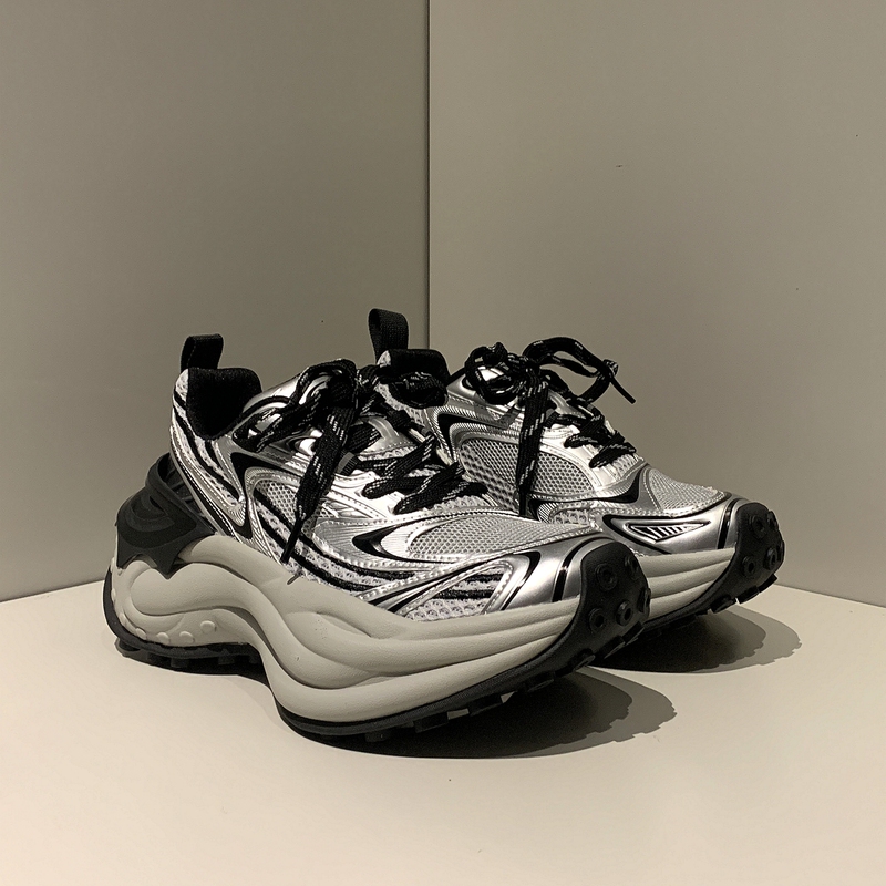 [Same Style as Huang Jingyu] New Functional Dad Shoes for Men and Women, Thick-Soled Height-Increasing Sports Casual Tire Octopus Shoes