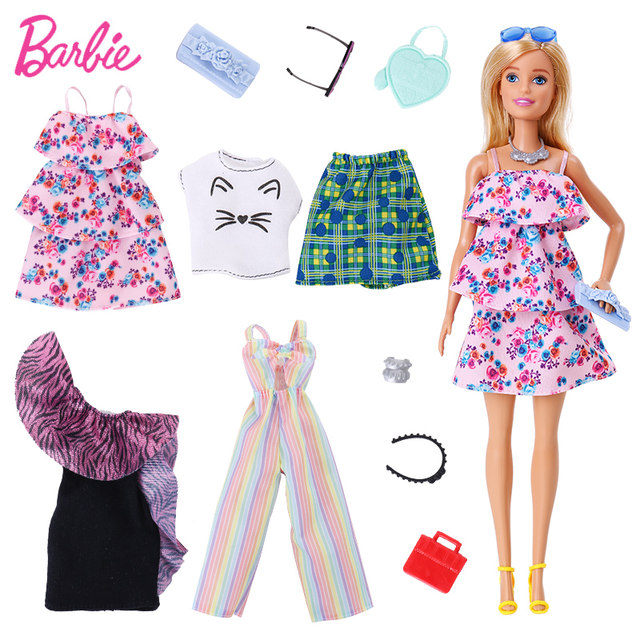 barbie doll clothes and shoes