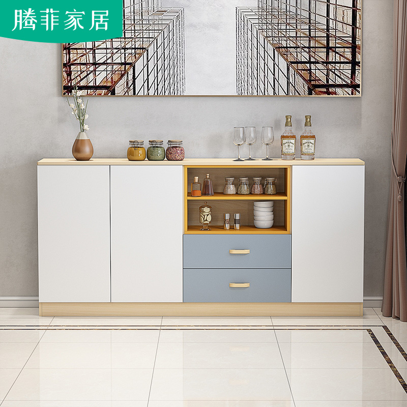 Customized meal cabinet modern minimalist living room locker living room cabinet with wall kitchen cabinet