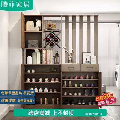 Customized entrance living room screen partition decoration cabinet wine cabinet rack modern simple porch cabinet shoe cabinet