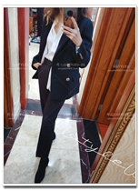 Return to field Divine pants FK Nordic Classic evergreen 100 lap high waist 9 Wool West Pants Casual Pants Four Colors