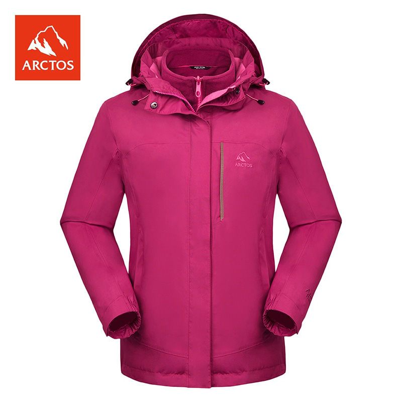 (Clear Cabin) Extreme Stars Actress Outdoor Windproof Waterproof Three-in-one Warm Grip Suede Subterme AGWB22142-Taobao