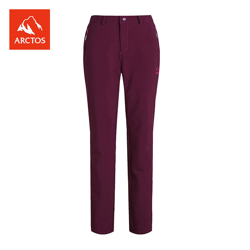 (Clear) Perfect Outdoor Soft Shell Pants Anti - air and steam - and - thick warm trousers AGPA22265